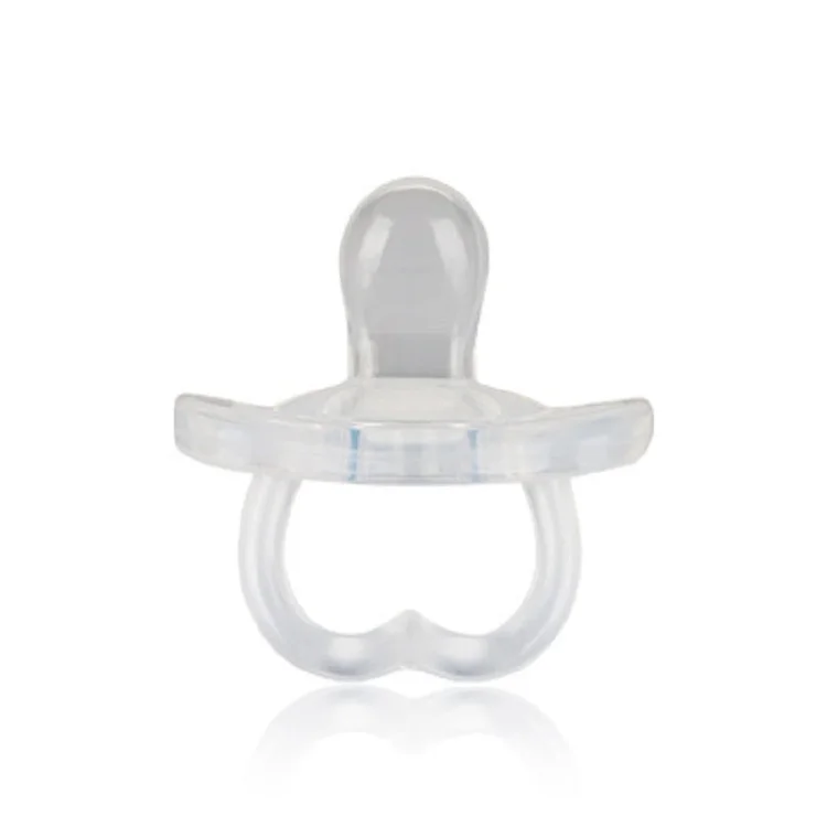 silicone baby pacifier clip