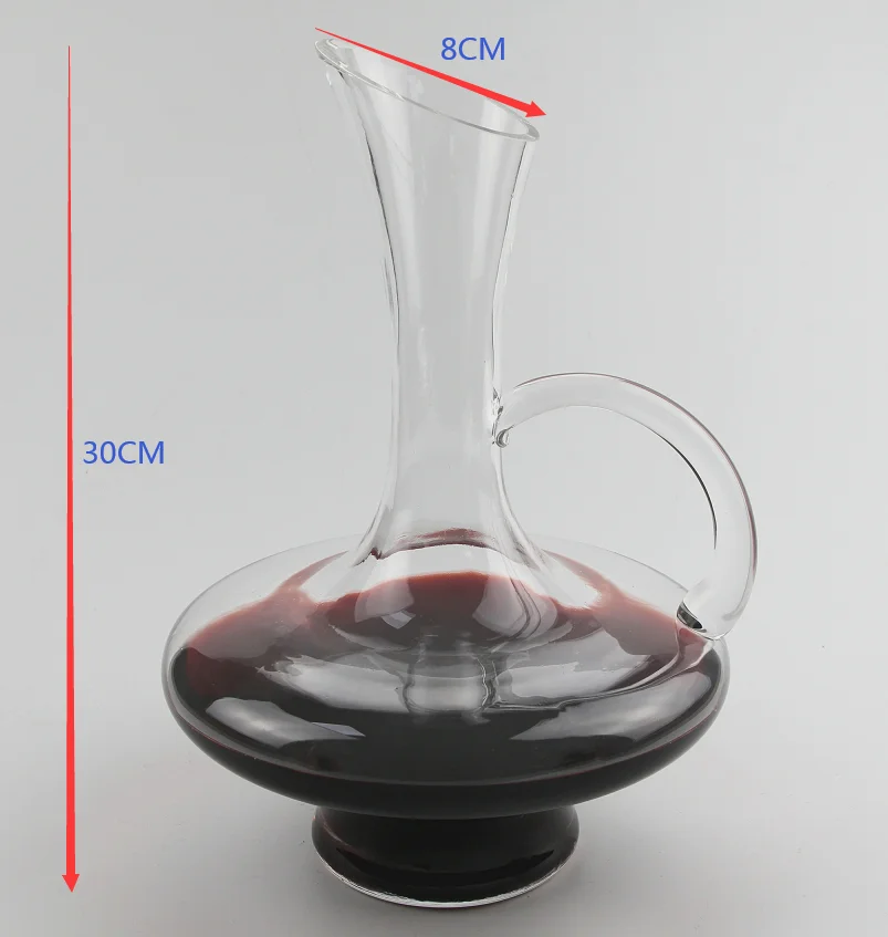 Raymond Crystal Diamond Elegant And Effective Red Wine Glass Decanter