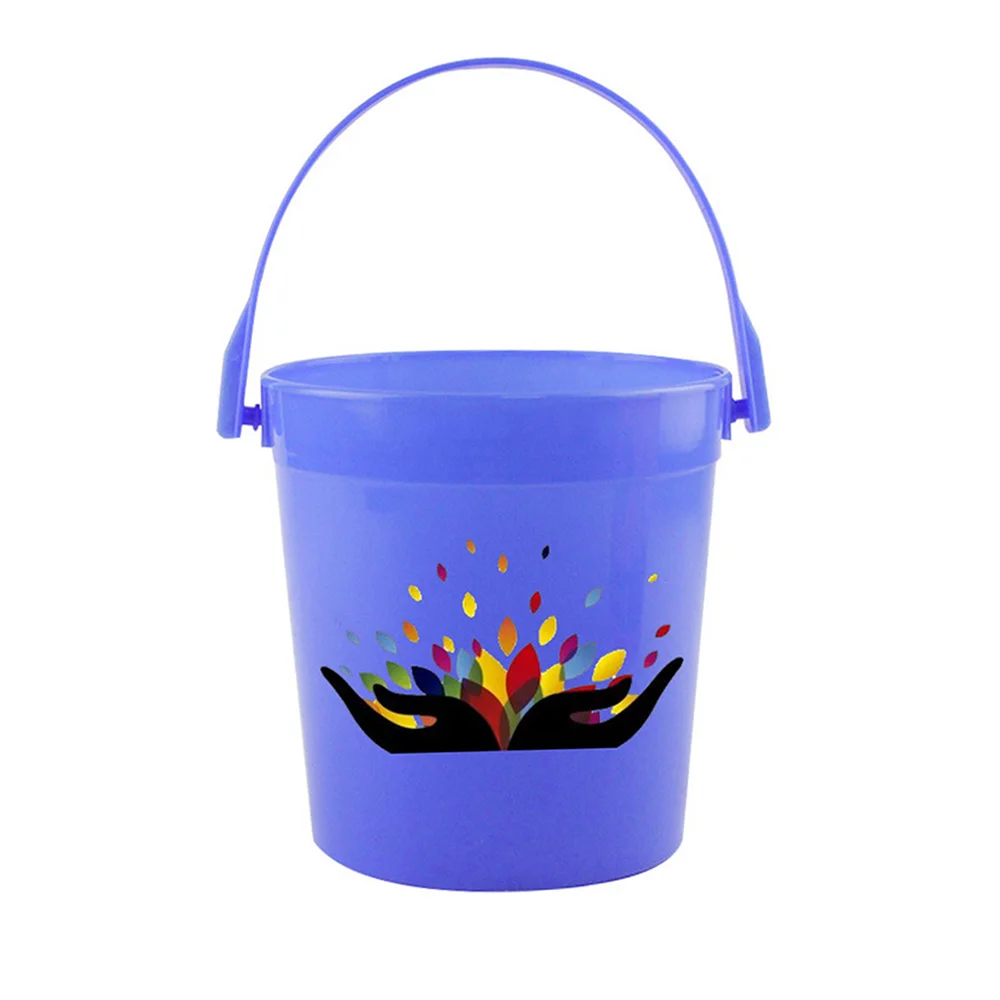 32oz Drink Beach Pail Clear Plastic Beverage Cup Frozen Drinking