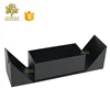 black double opening magnetic gift box nail polish packing box