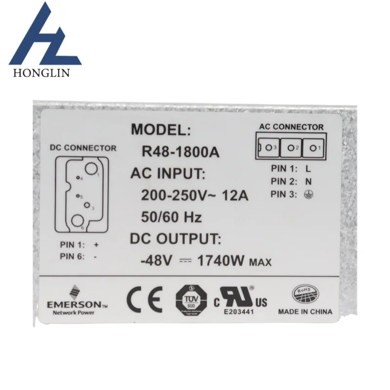 Emerson Telecom Rectifier R48-1800A - 48V 1800W Power Supply