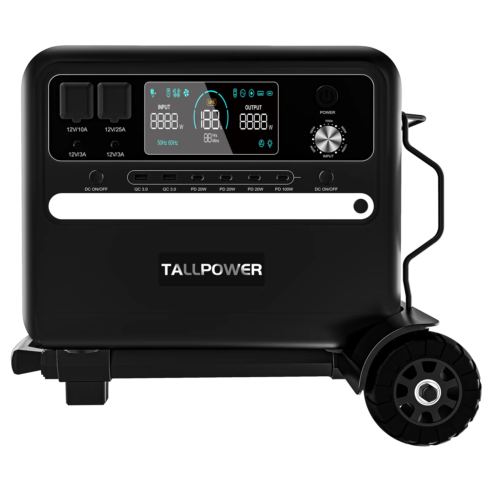 TALLPOWER 2400W Portable Power Station - Reliable Emergency Power