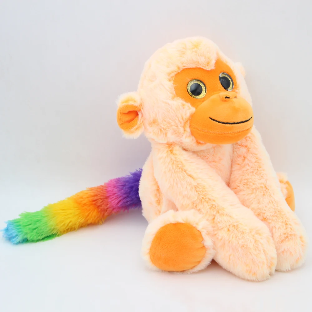 rainbow monkey plush