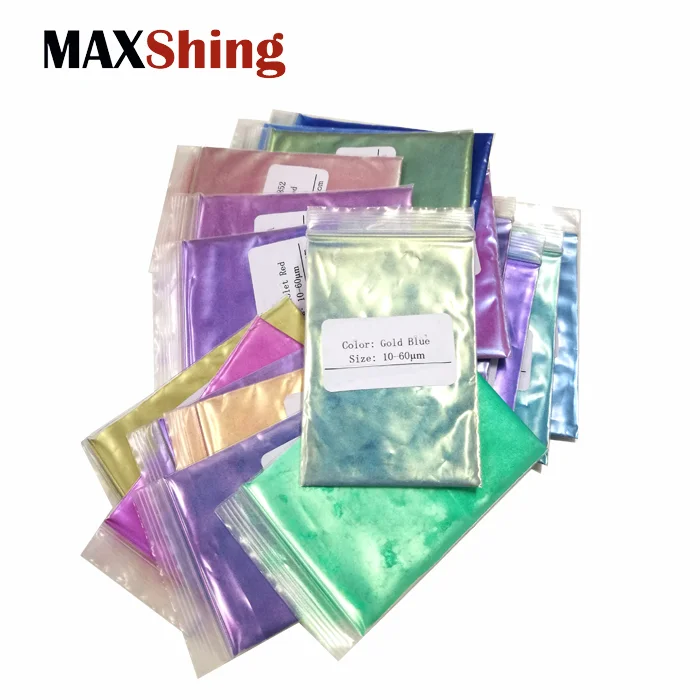 Maxshing Multicolor Pearl Mica Powder Pigment Cosmetic Mica For Loose