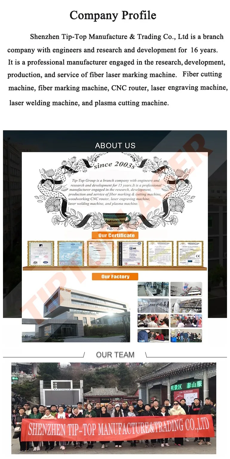 CO2 laser cutting machine for metal