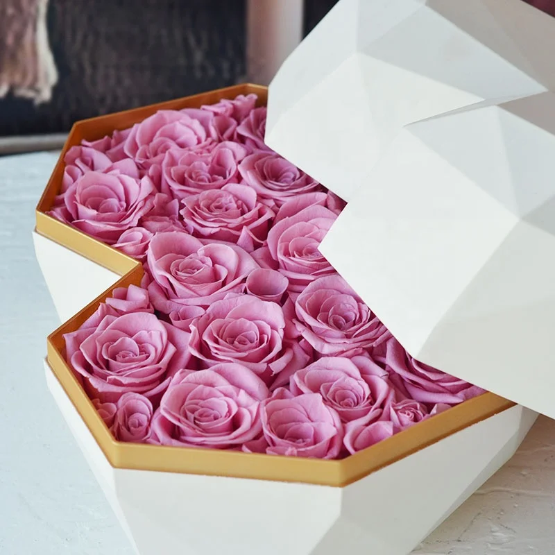 Heartshaped Preserved Rose Boxes Perfect Gifts For All Occasions