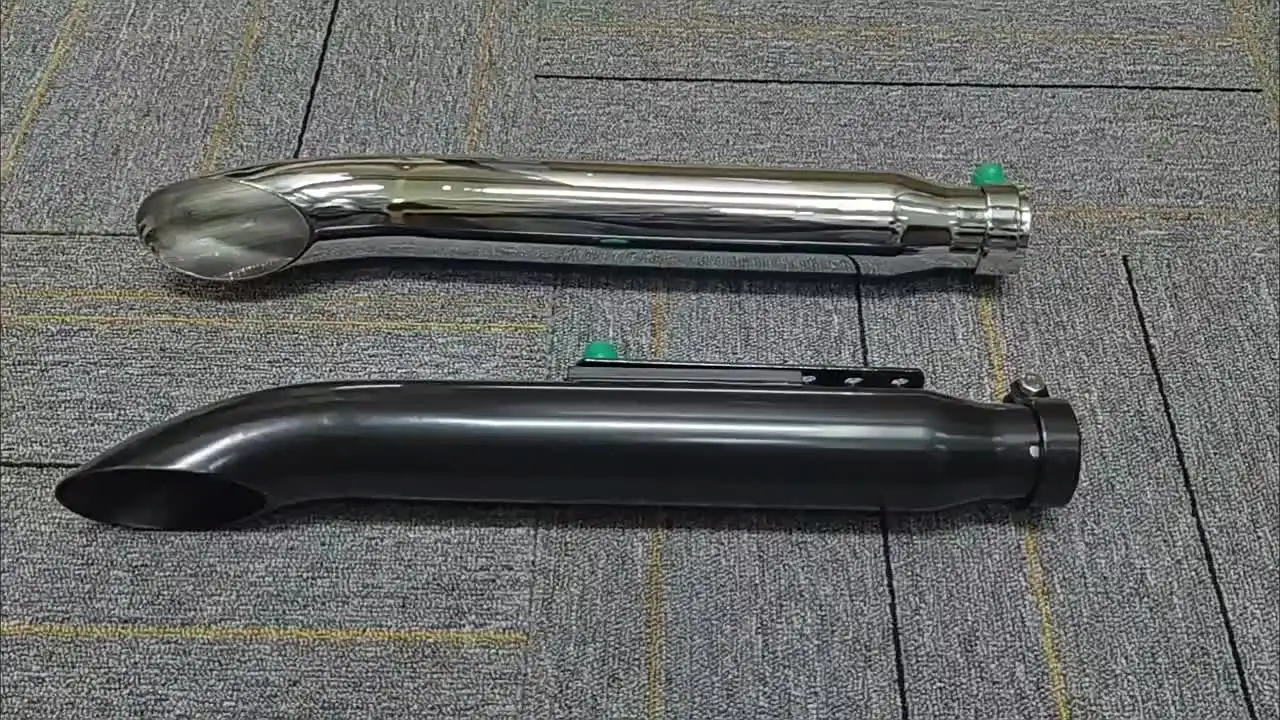 Vintage Fishtail-style Exhaust Pipe,Suitable for Harley,Triumph