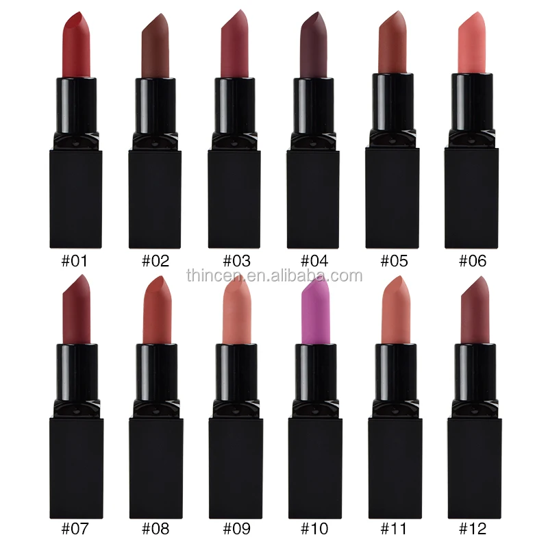 Make Your Own Brand Longlasting Custom Logo Lip Makeup Matte Vegan Oem Lipstick
