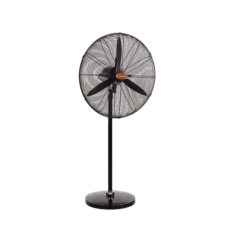 Industrial Powerful Big Floor Electric Fan Metal Logo Customized