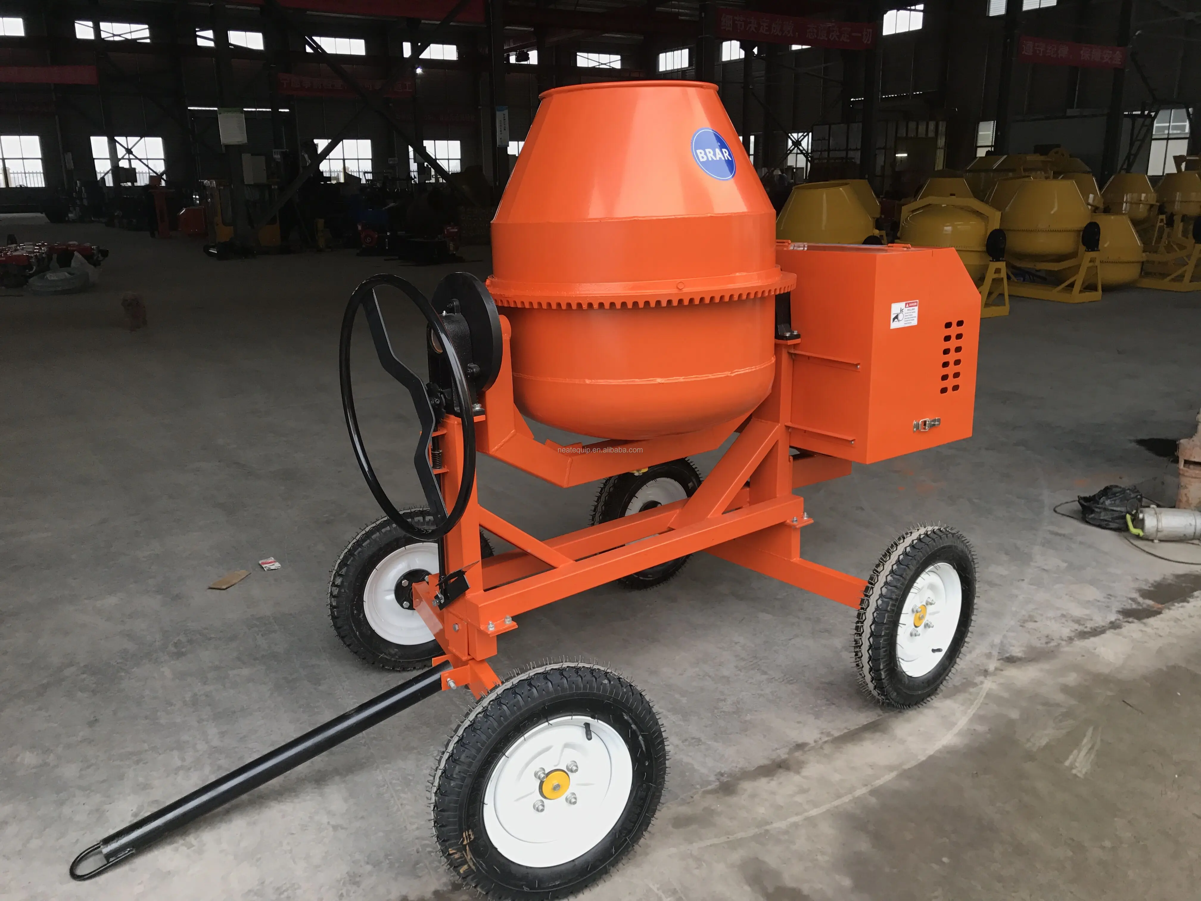 Neat 400l Ncm400 Portable Concrete Mixer With Reputable Water Cooled ...
