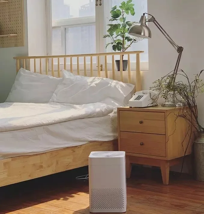 New Arrival Air Purifier 3 Home PM2.5 Cleaning Room  LED Display 360-Degrees Fan  Air Purifier