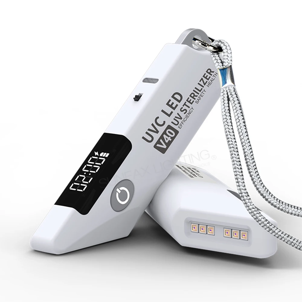 
Portable ultraviolet uvc LED disinfection sterilizer light germicidal lamp 