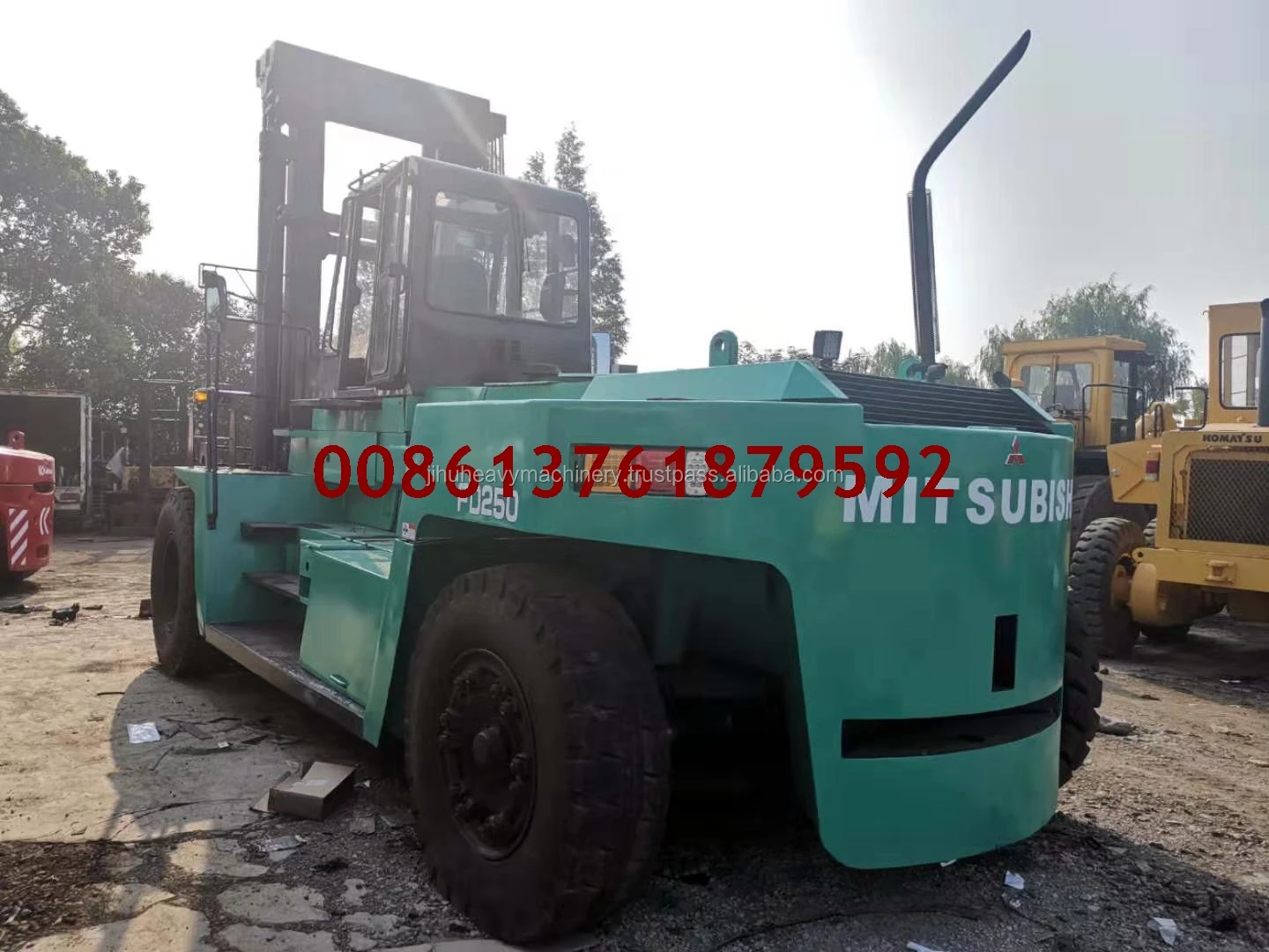 25ton Used mitsubishi Fd250 Forklift Sale in Shanghai| Alibaba.com