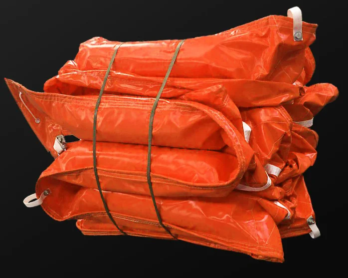 Pvc Floating Oil Containment Boom Floating Turbidity Curtains And Silt ...