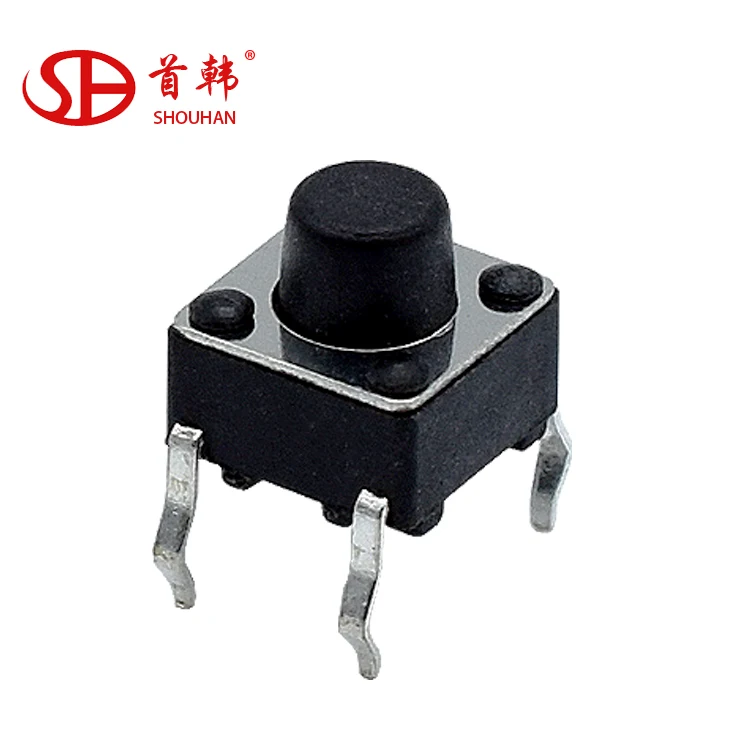 Factory Momentary 6*6 mm  tact switch 4 pin DIP type for Remote Control push button tactile switch B3W-1002