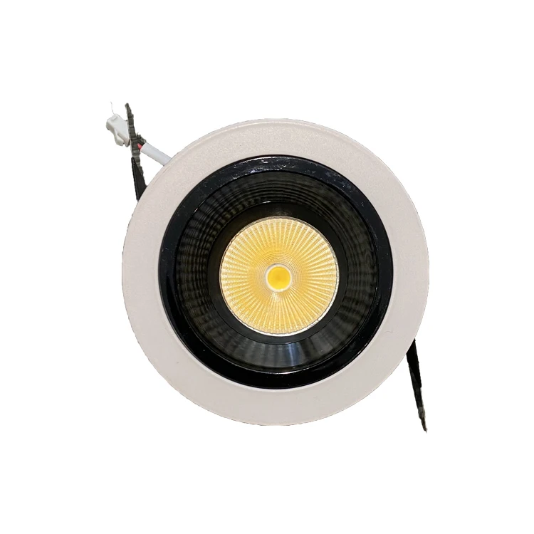 Factory direct supply ceiling downlights plastic outdoor solar lights
