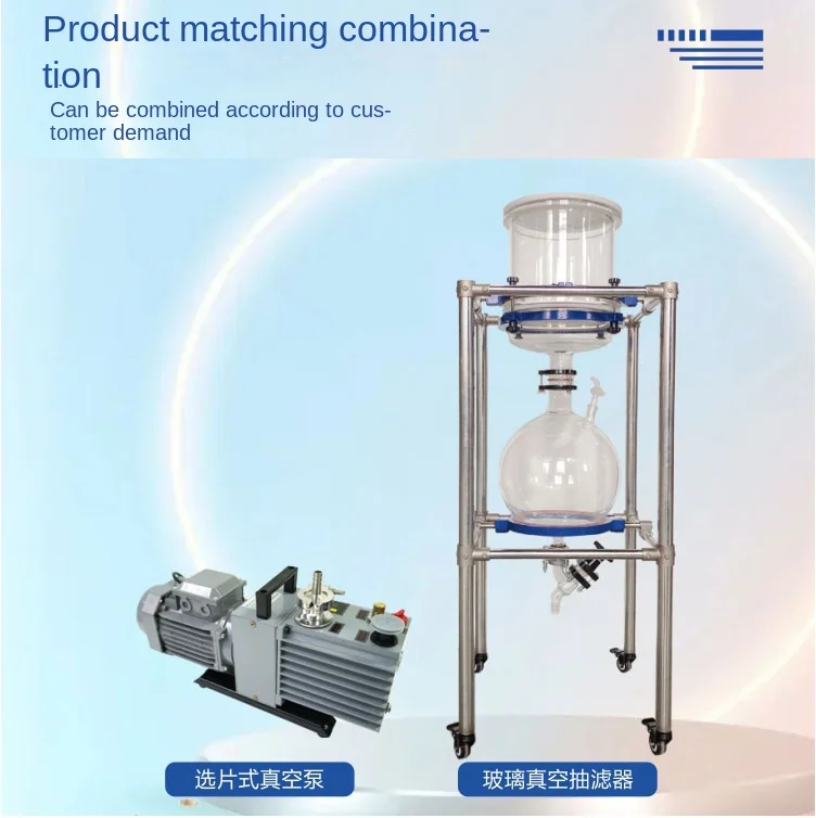 Vacuum Suction Filter Laboratory Large 304 Stainless Steel Glass Sand ...