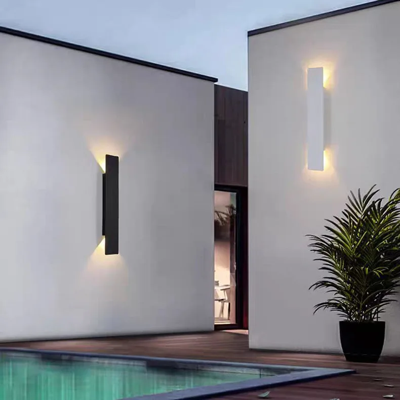 product long strip wall light simple corridor staircase pillar light background wall decoration outdoor wall lamp ip65 water proof-3