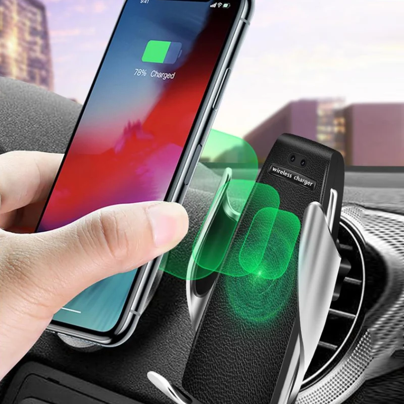 Chargeur de voiture Aimant Pour Iphone X 8 Pour Samsung S9 Support De T&eacute;l&eacute;phone Portable Pour Huawei P20 Qi Sans Fil &Agrave; Induction Magn&eacute;tique chargeur de voiture - ANKUX Tech Co., Ltd