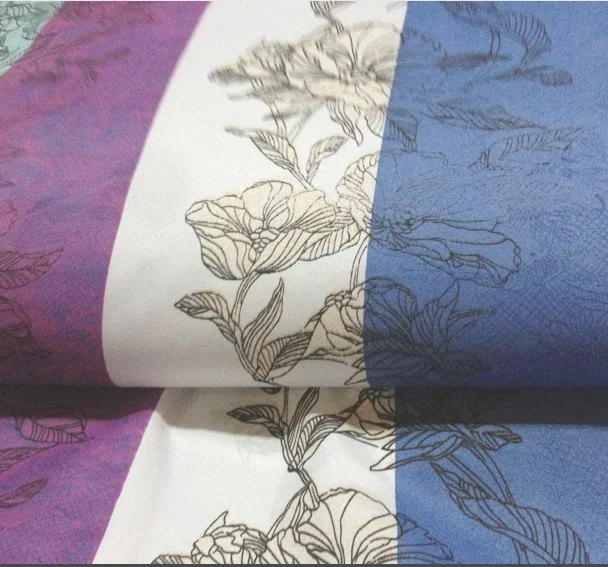 Philippine Market Custom Colors 60130 Gsm Woven 100 Polyester Fabric Fashion Dyed Bedsheet