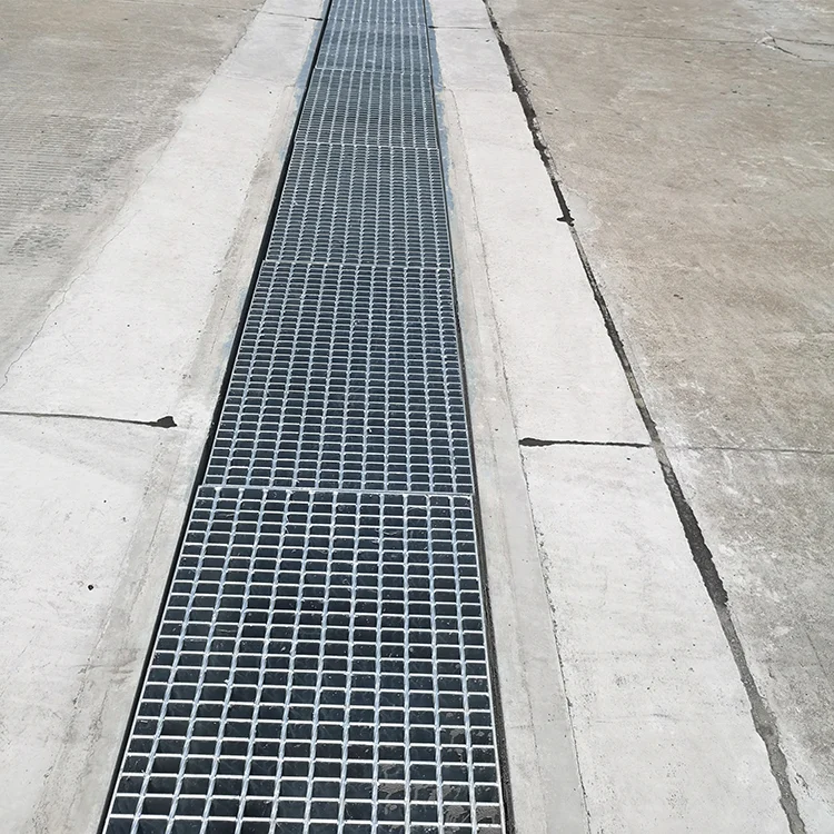 Walkway Sewer Grating/road Rainwater Grating/catwalk Drainage Trench ...