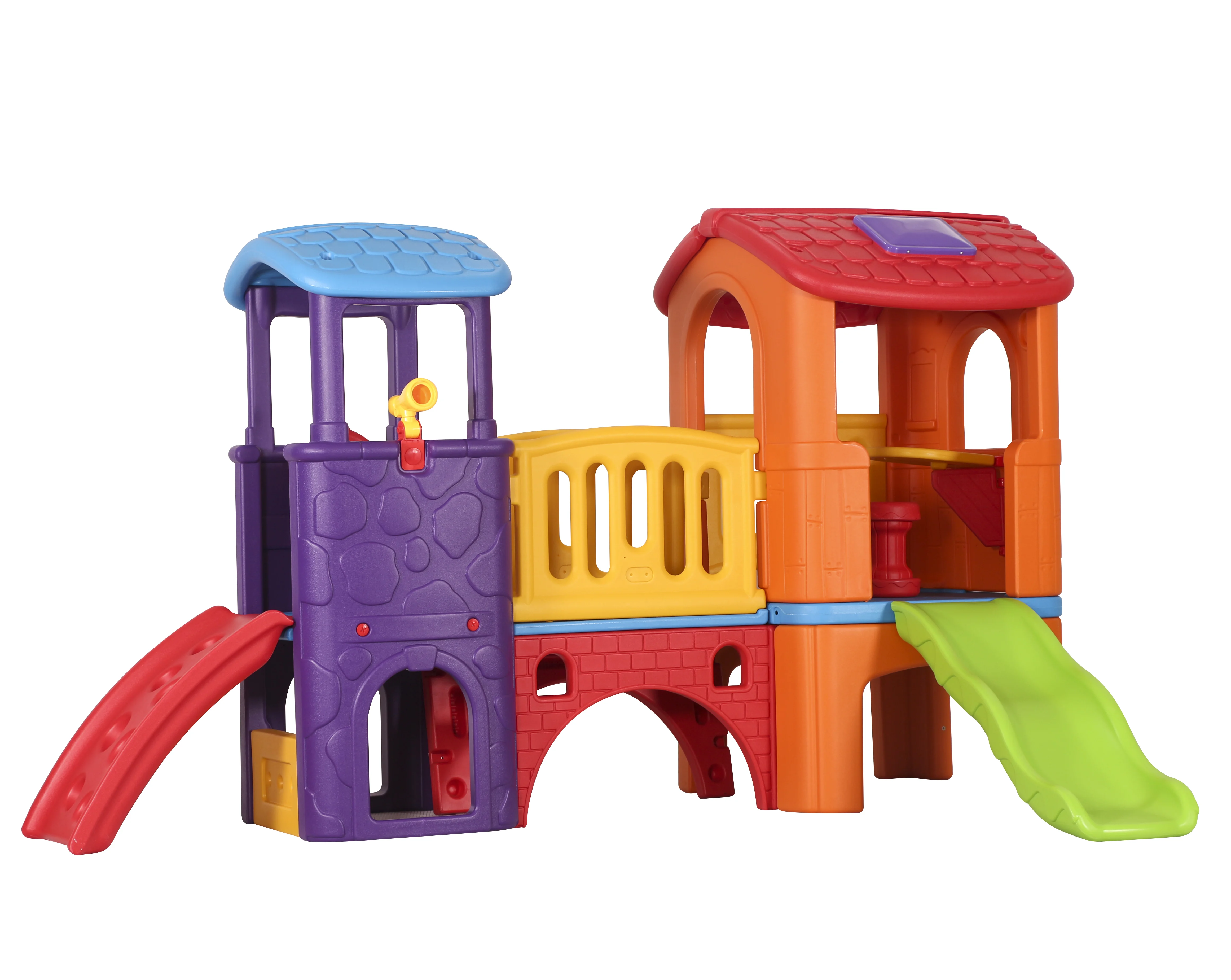 Indoor And Outdoor Plastic Combination Playground Kids Playhouse With ...