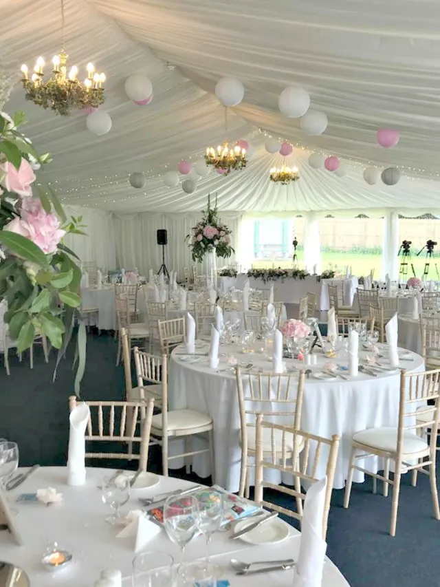 豪华派对婚礼和活动家具