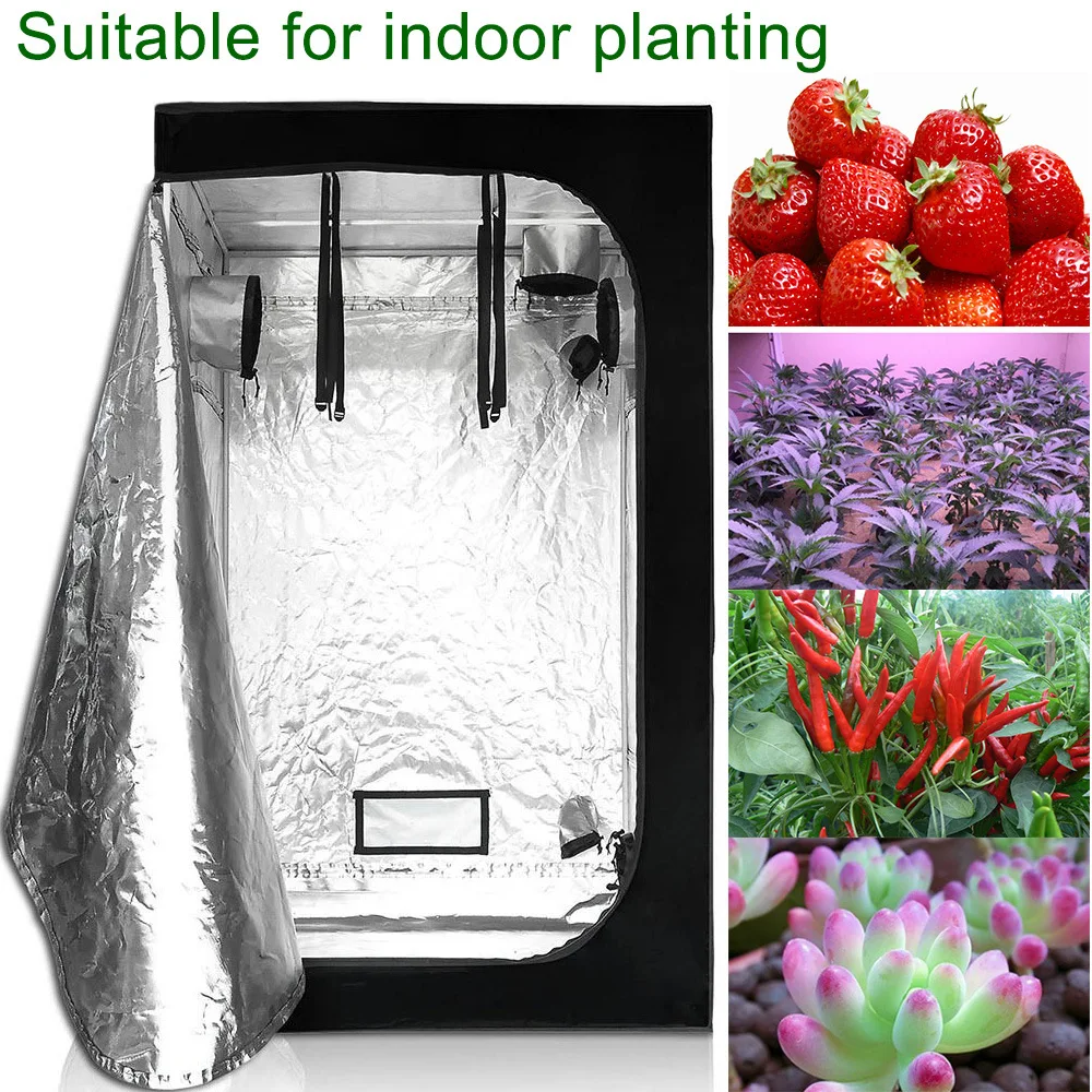 A Indoor Grow Tent Kit Complete Hydroponics Growing System Plant Grow