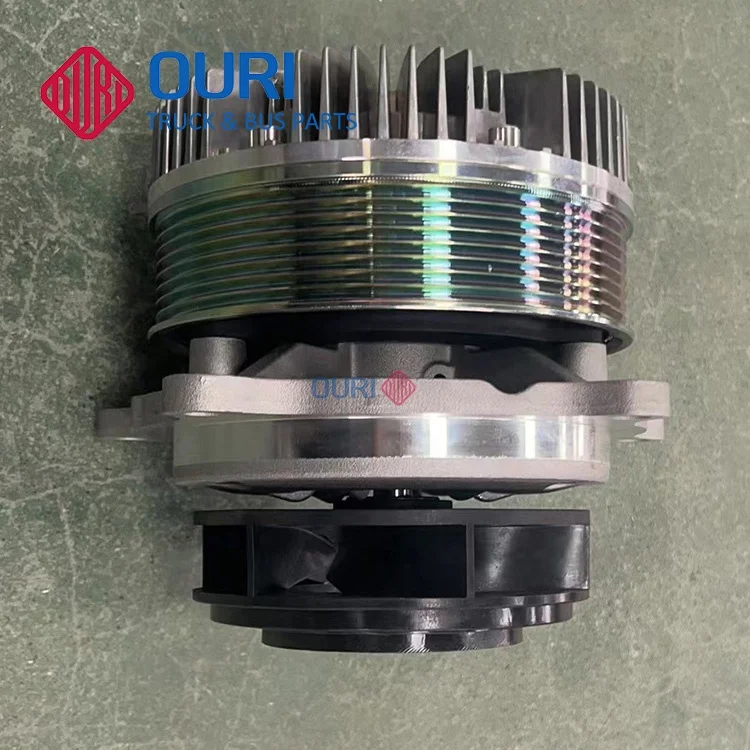 Heavy Duty DAF XF105 Truck Water Pump With Clutch 2184203, Cooling ...