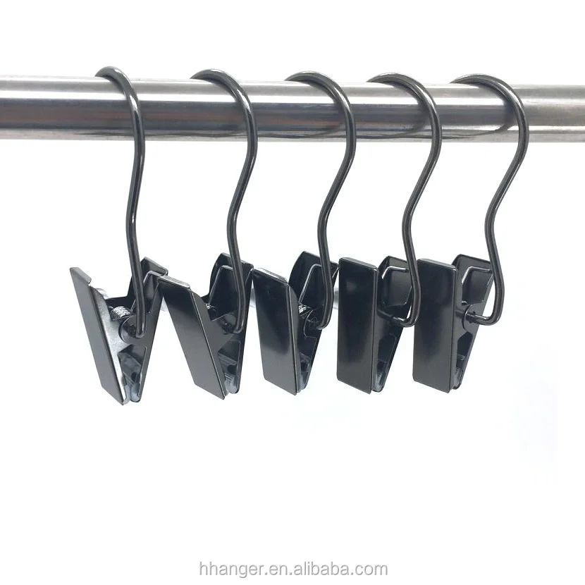 Hhanger Black Metal Extension Hair Display Clips Hangers Buy