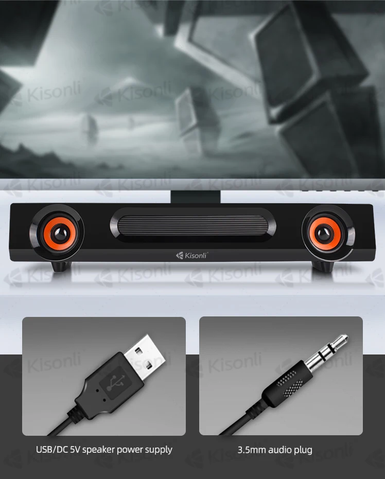 Wholesale price Cheap Sound Bar Speaker with USB for Computer PC Laptop Notebook Phone - ANKUX.COM