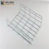 Installing Cable With Wire Mesh Cable Tray / Wire Grid Duct Channel / Grid Cable Tray Management