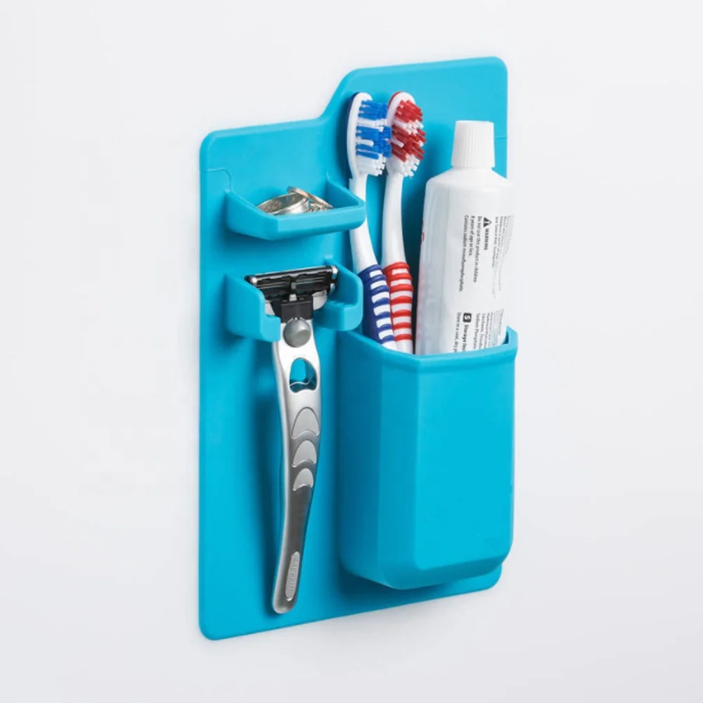 Amazon Toothpaste Razor Holder Wall Mounted Bathroom Storage Organizer