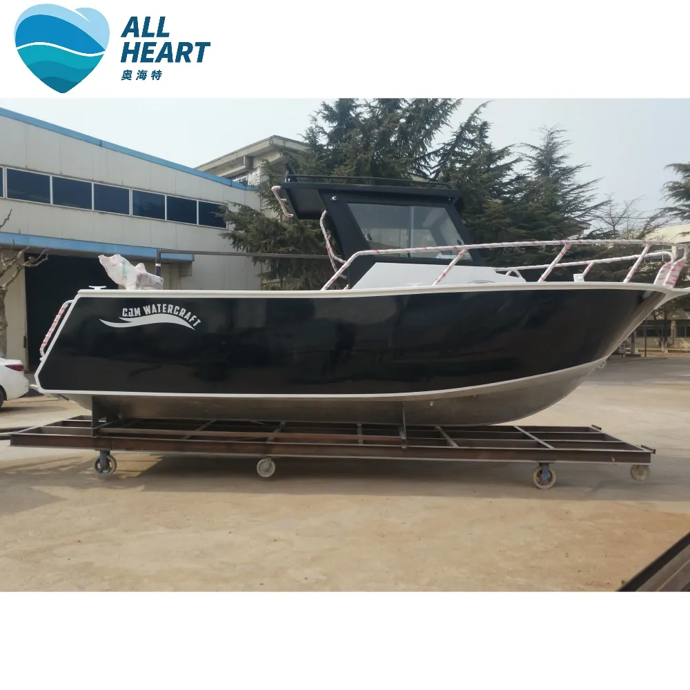 Fishing Boat 6 Persons Aluminum Fishing Boat With Cabin Small Fishing