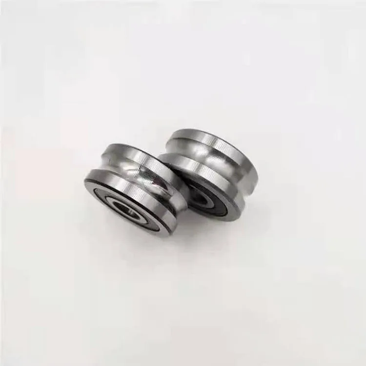 Lv20/8 Double Row Vgroove Guide Roller Bearing With Groove Bearings