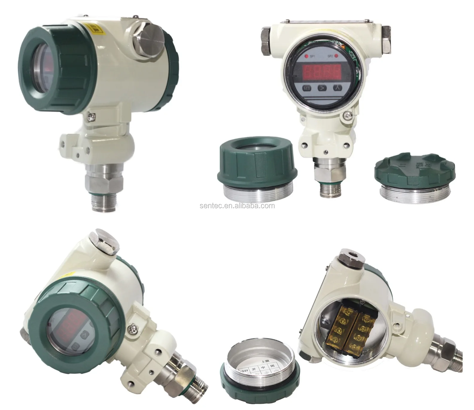 Remote Control Industrial Hydraulic Gas Liquid Gauge Pressure