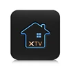 New Wholesales xtv box Amlogic S905X Quad core Android 7.0 Xtv set top box DDR3 1GB eMMC Flash 8GB 2.4G WiFi xtvbox