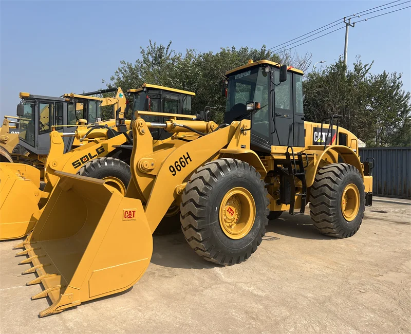 Used Machinery Front Wheel Loader Cat 966h 966 980 Loader For Sale ...