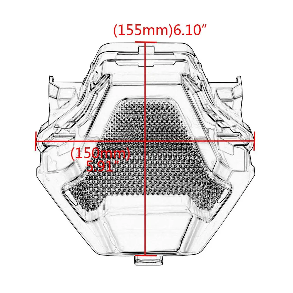 Motorcycle LED Taillight Brake Rear Turn Signal Indicator Lamp Tail Light For Yamaha YZF R3 R25 Y15ZR MT07 FZ07 LC150 MT-07 YZ-F