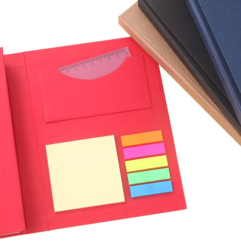 Promotional Kraft Paper Memo Pads Notepad With Pen Pencil Erase And