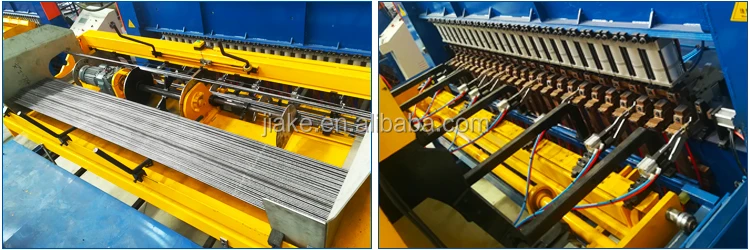 Automatic reinforcing building wire mesh machine