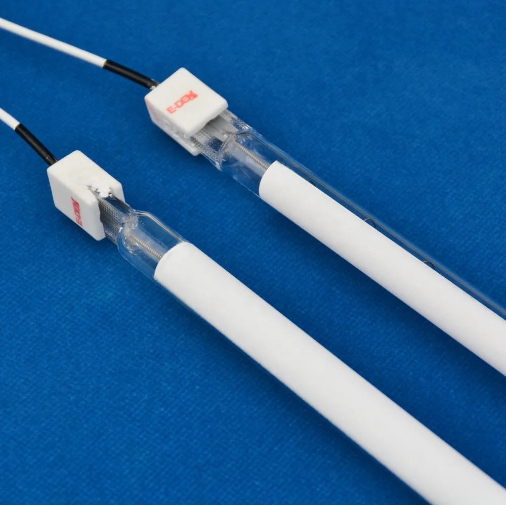 Halogen Infrared Heater Lamp 240V 2000W Heater Halogen Infrared Lamp With Ceramic White Reflector