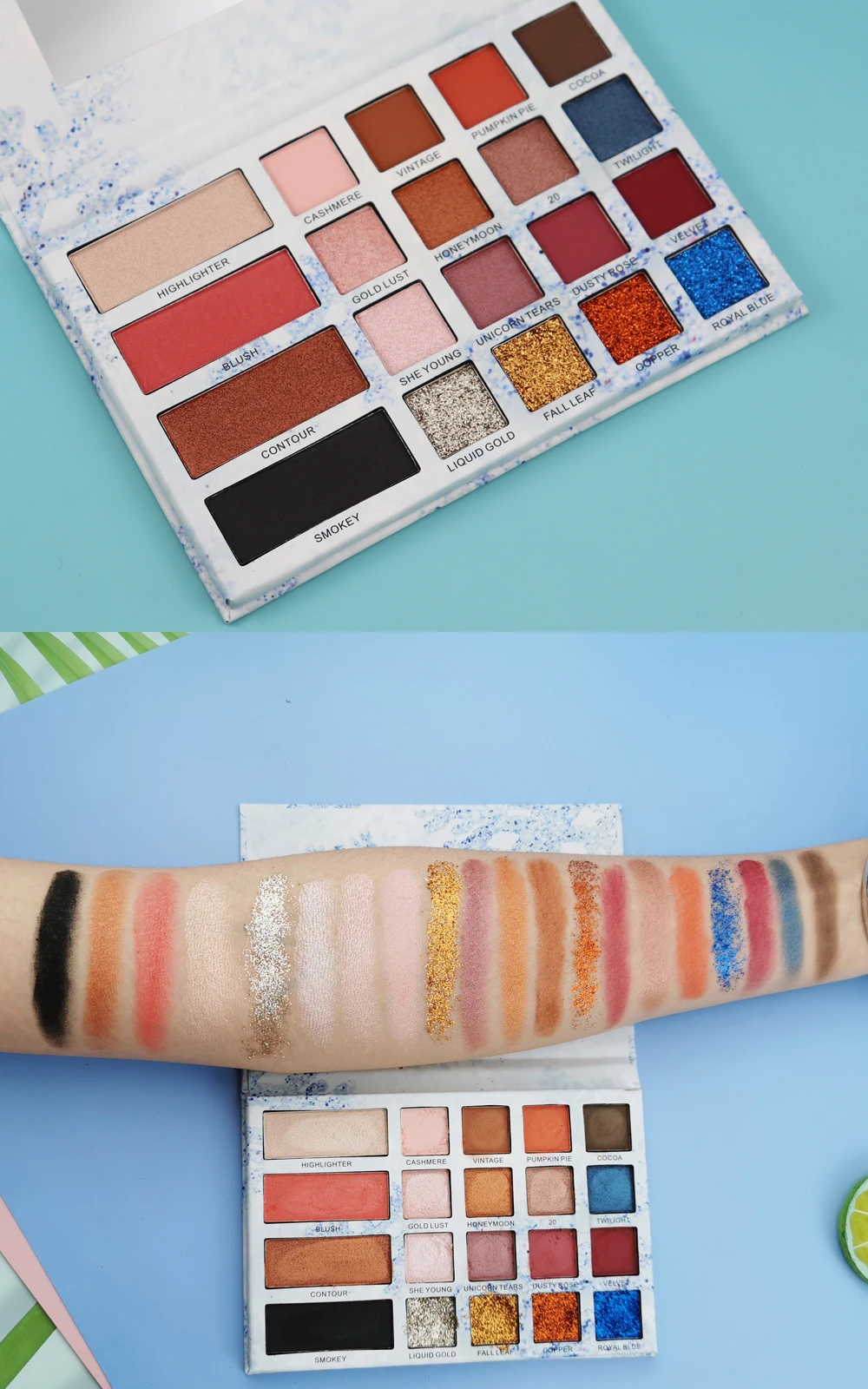 Download Nude Eye Shadow Palette 20 Colors Matte Smoky Eyeshadow Powder Maquillaje - Buy Eyeshadow,Matt ...