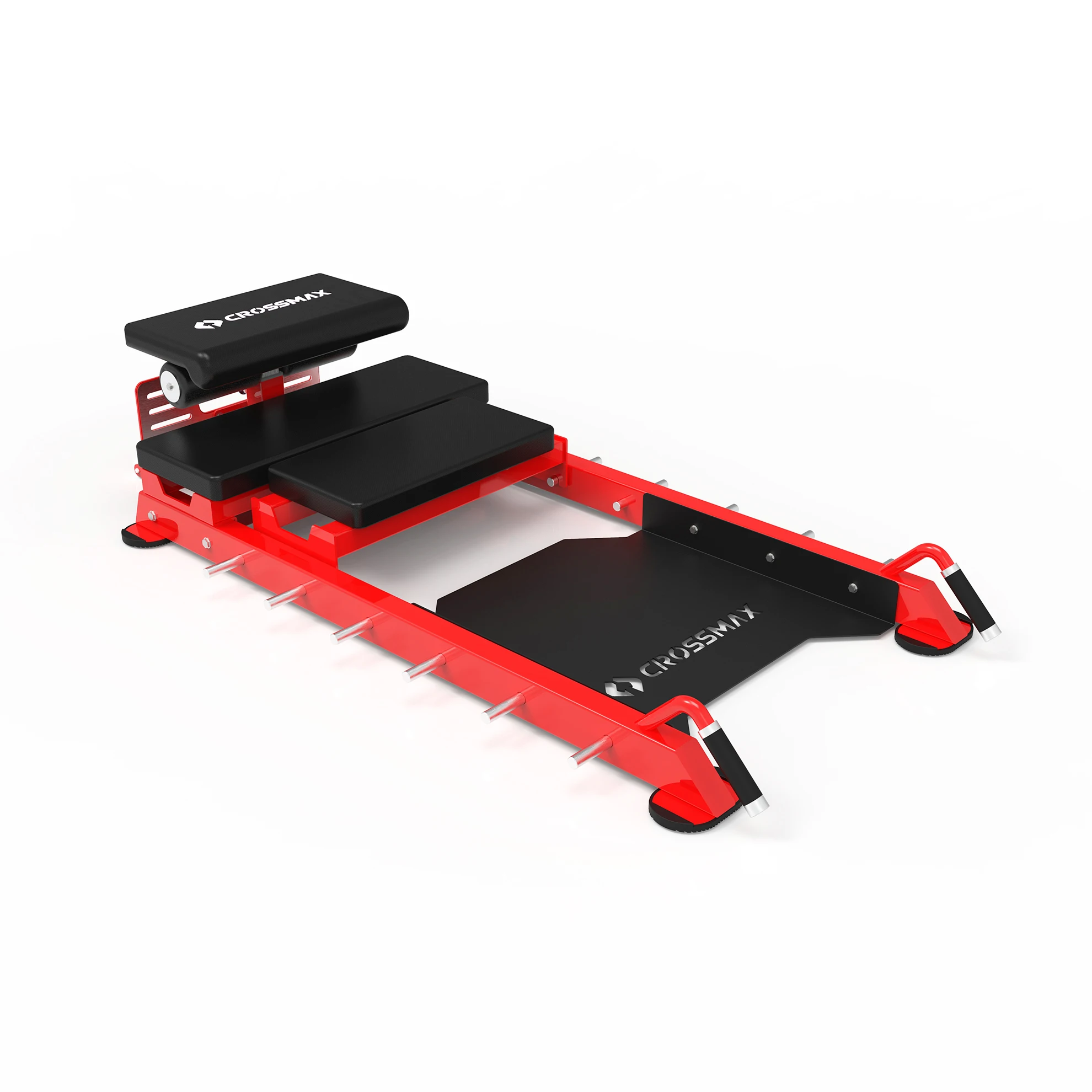 Crossmax Fitness Equipment Hip Trust Bench Machine Platform Adjustable ...