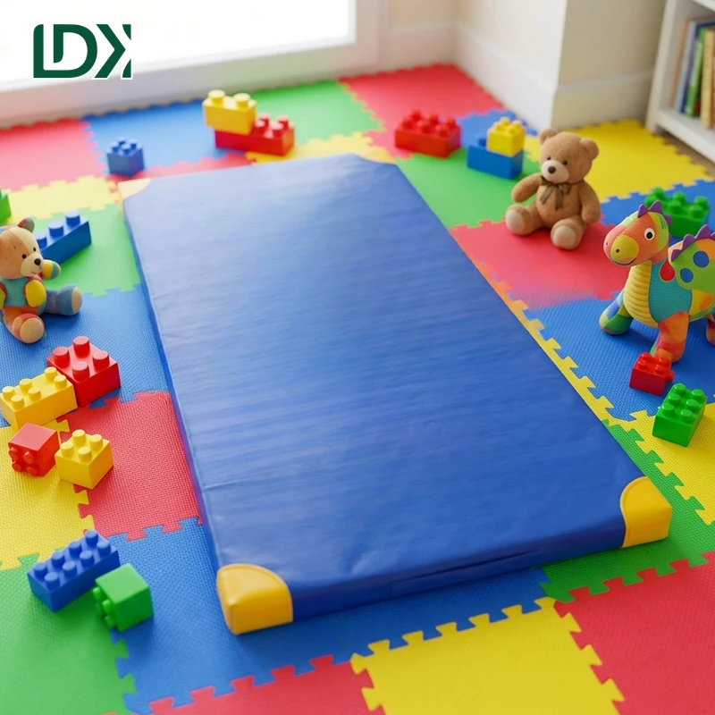 LDK Gymnastics Preschool Landing Mat Kids Gymnastics Indoor Climbing Landing Mat