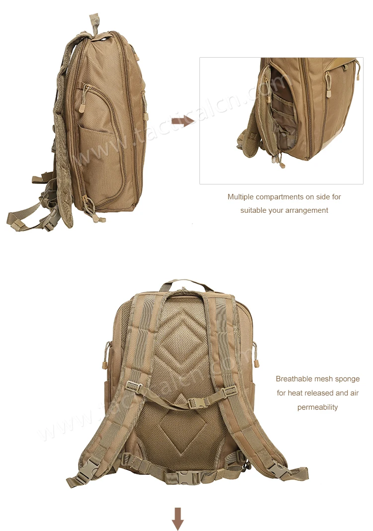 Military Usage Outdoor Waterproof Notebook Tactical Laptop Backpack