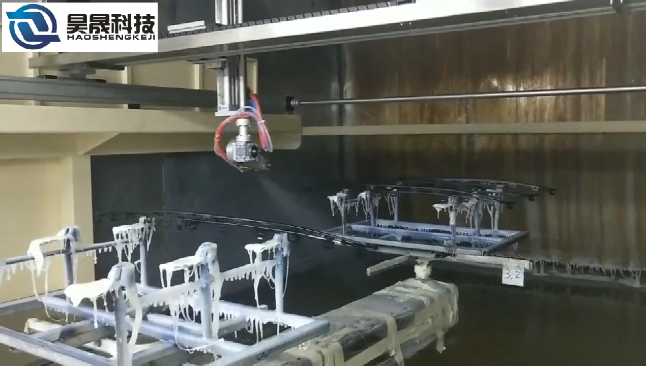 Glassware Automatic Electric Spray Painting Coating Machine By