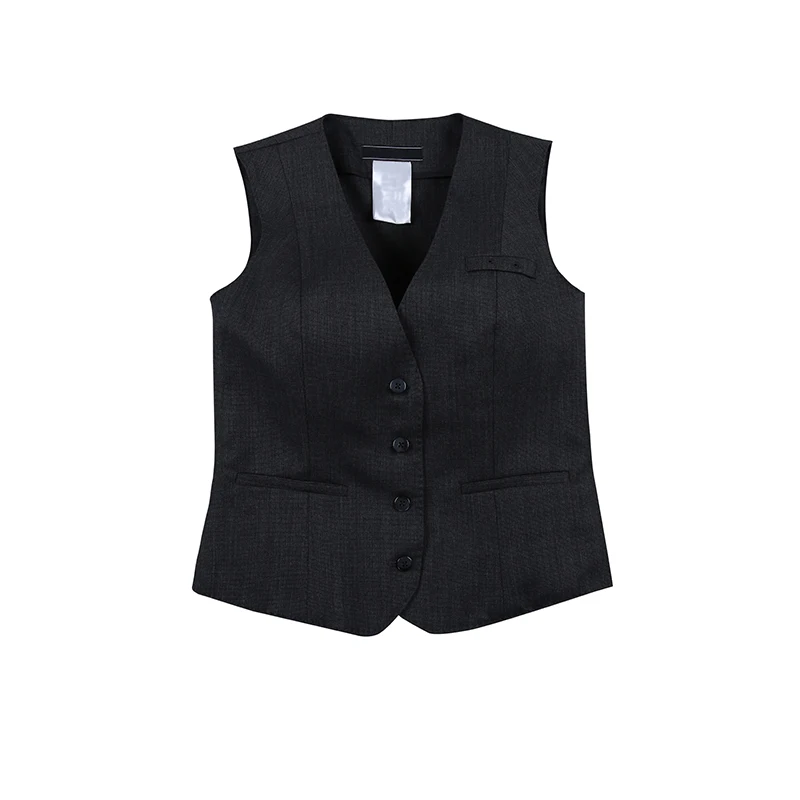 
100% wool womens Pilot vest Uniforms for airline 