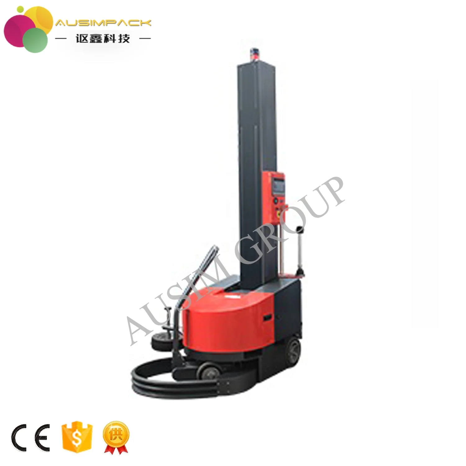 High Quality Grade Automatic Intelligent Robotic Pallet Film Stretch