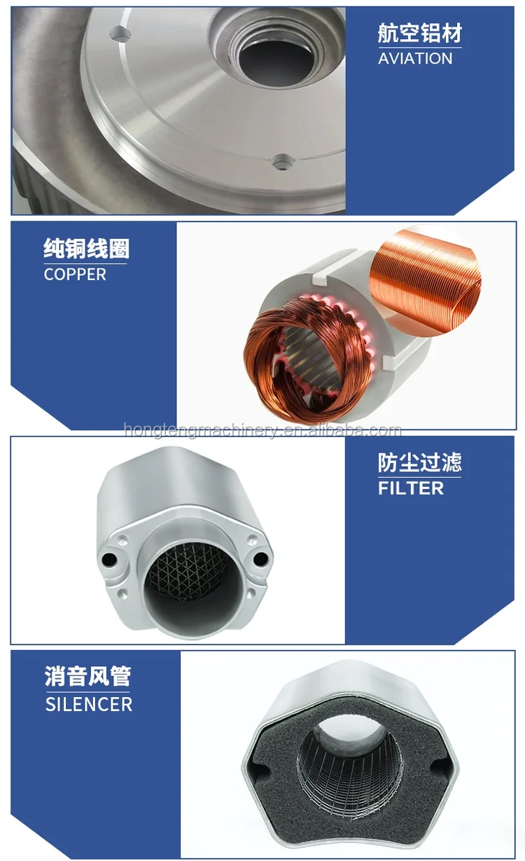 Ring Blower, 1hp, Aluminum - detail 26